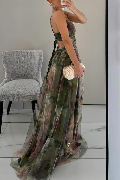 Pascale™ | Robe Longue Fleurie Envoûtante