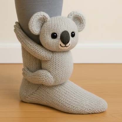 CHAUSSETTES ANIMAUX MOELLEUSES