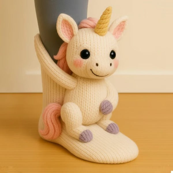 CHAUSSETTES ANIMAUX MOELLEUSES