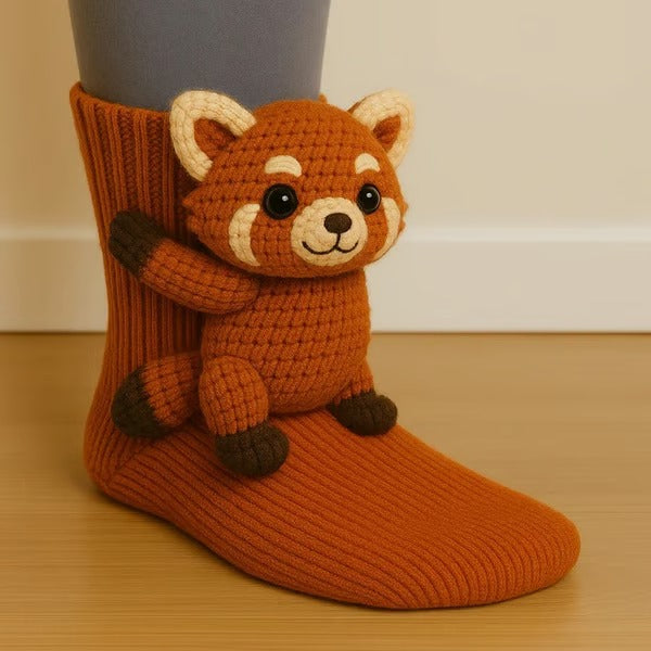 CHAUSSETTES ANIMAUX MOELLEUSES