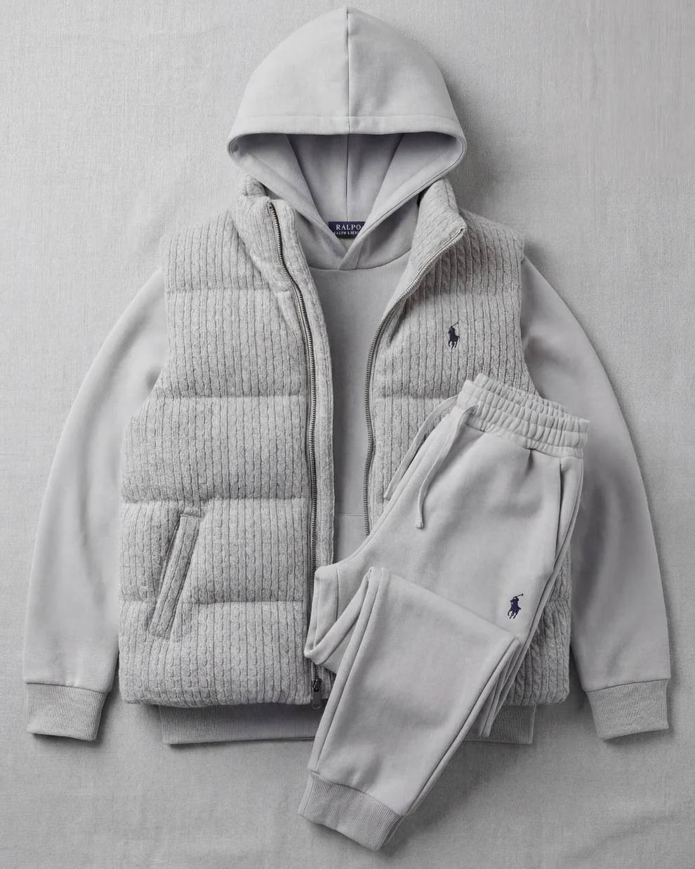 RL™ 3-Piece Set – Vest, Joggers & Sweater