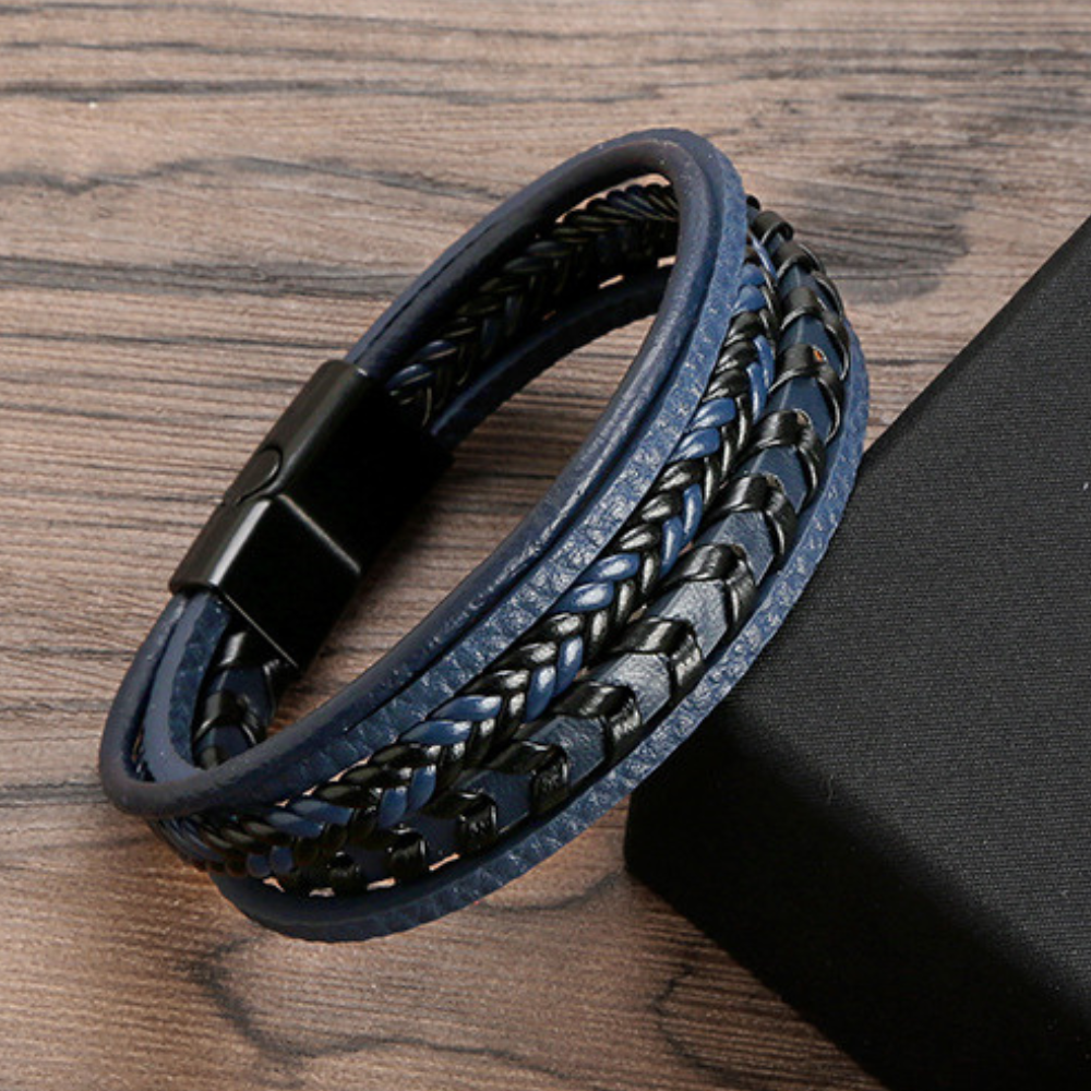 BRACELET HOMME EN CUIR DE LUXE