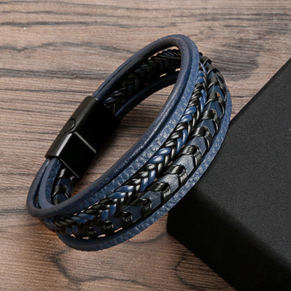 BRACELET HOMME EN CUIR DE LUXE