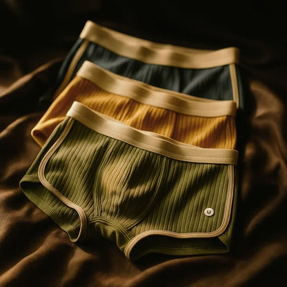 BOXER EN COTON BIOLOGIQUE POUR HOMME (lot de 3)