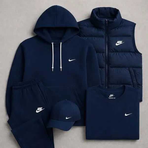 Ensemble NK™ 5 pièces — Sweat, pantalon, veste, t-shirt et casquette