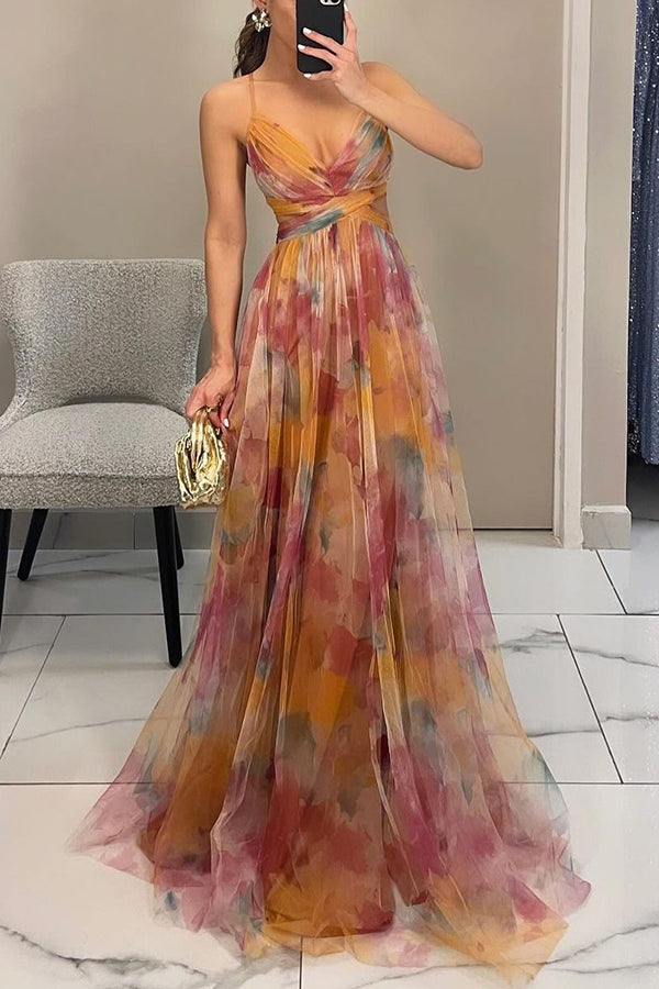 Pascale™ | Robe Longue Fleurie Envoûtante