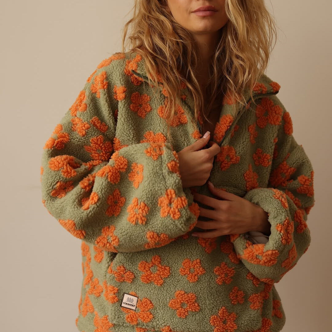 Emma™ | Pull en polaire Bloom