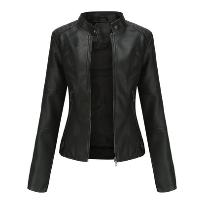 Milena™ | Veste en Cuir Élégante