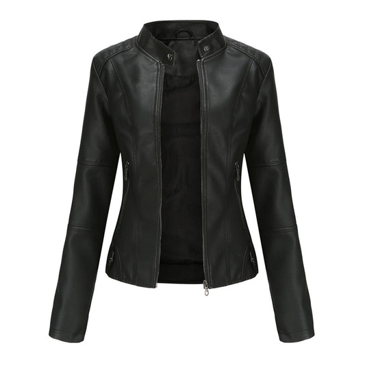 Milena™ | Veste en Cuir Élégante