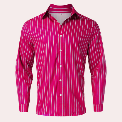 Jules™ | Chemise d'été respirante à rayures