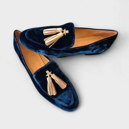 Alessia™ | Mocassins vintage élégants à franges