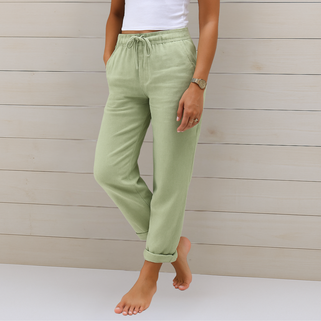 Eva™ | Pantalon en Lin Léger