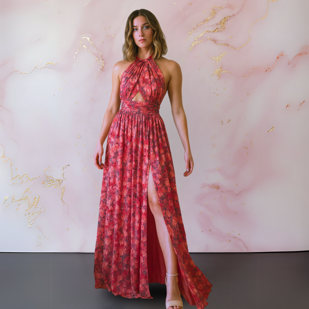 Camille™ | Élégance naturelle Robe Longue Femme