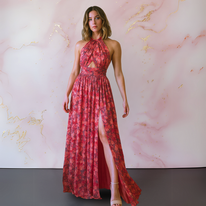 Camille™ | Élégance naturelle Robe Longue Femme