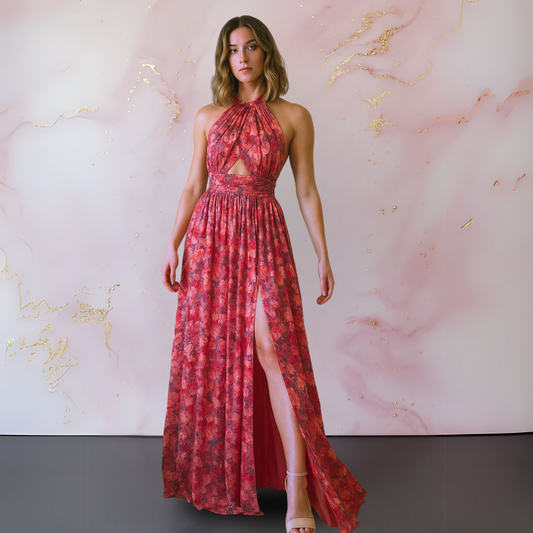 Camille™ | Élégance naturelle Robe Longue Femme