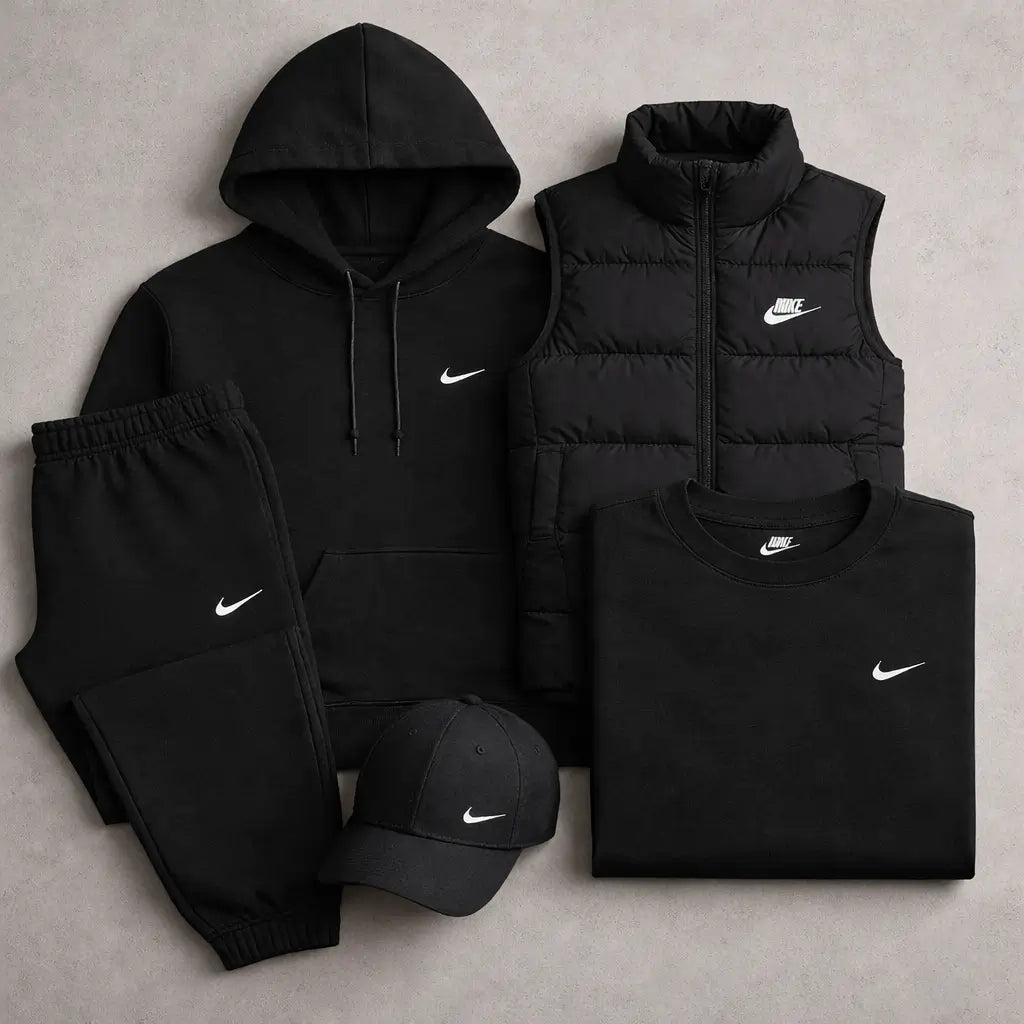 Ensemble NK™ 5 pièces — Sweat, pantalon, veste, t-shirt et casquette