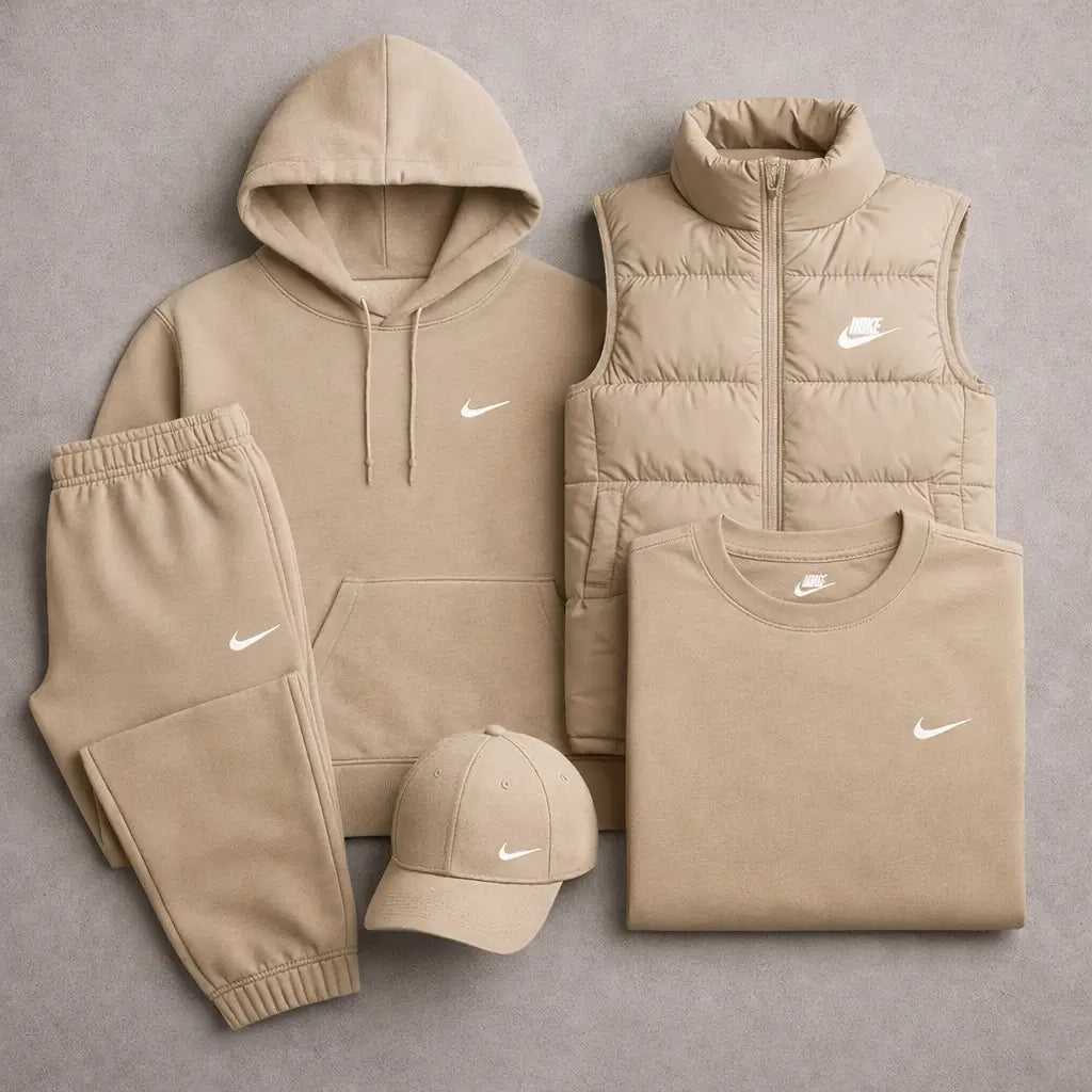 Ensemble NK™ 5 pièces — Sweat, pantalon, veste, t-shirt et casquette