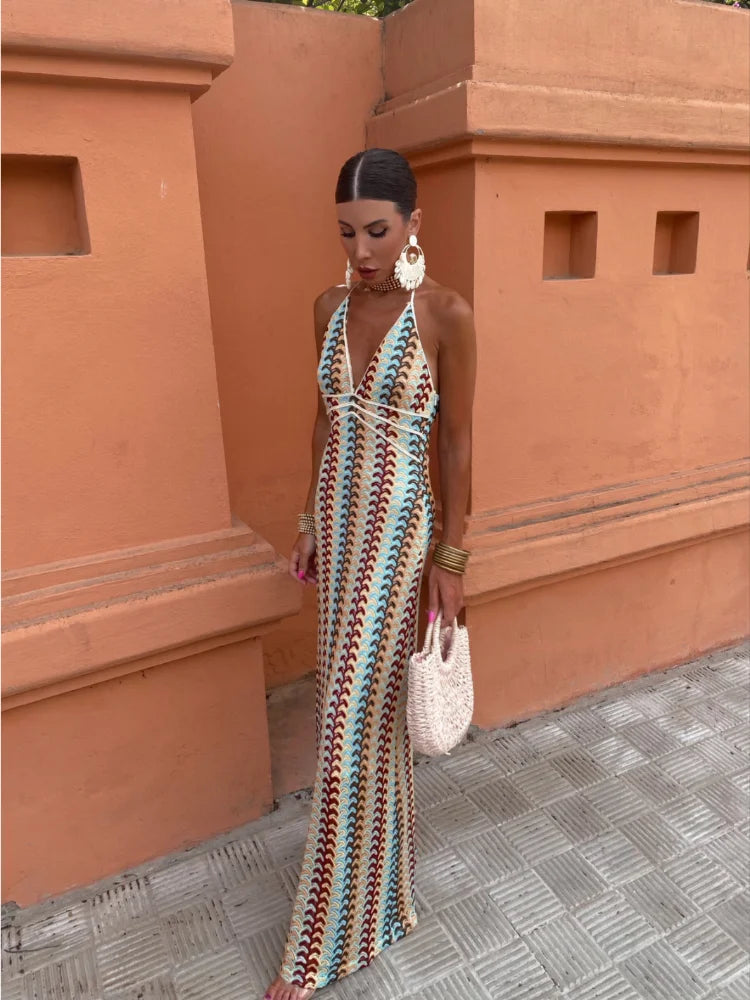Maëlys™ | Robe tricotée