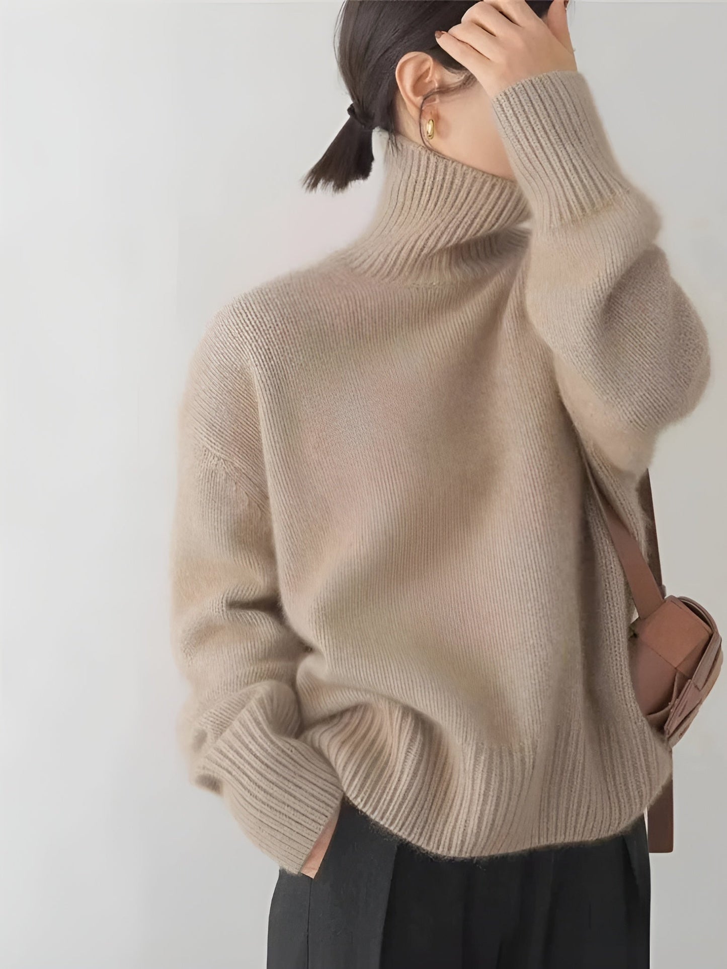 Emma™ | Pull à Col Roulé Doux