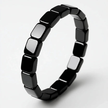 Bracelet en Hématite Naturelle