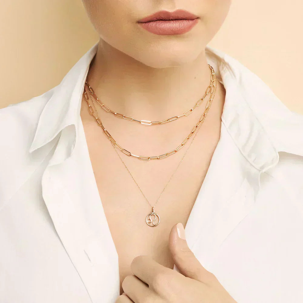 Collier Astrologique en Or 18k