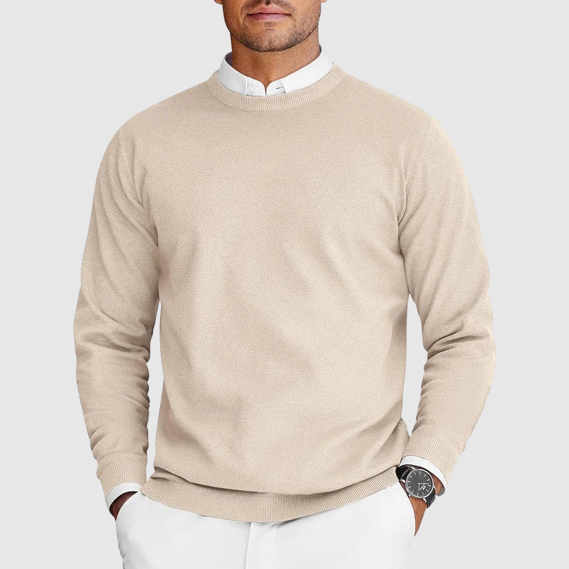 Hugh™ | Élégance Discrète Pull