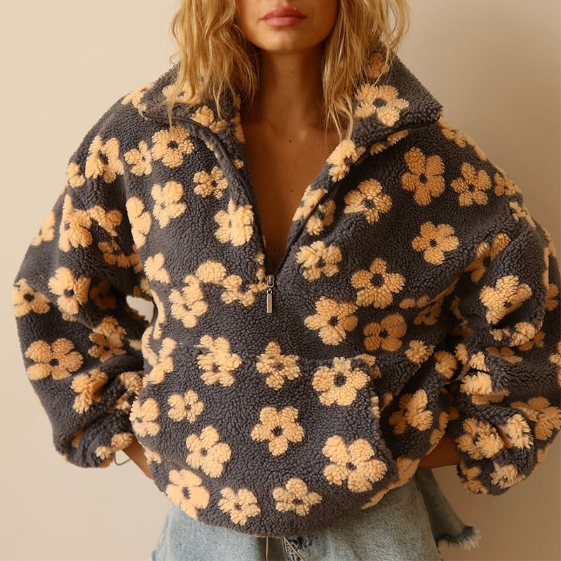 Emma™ | Pull en polaire Bloom