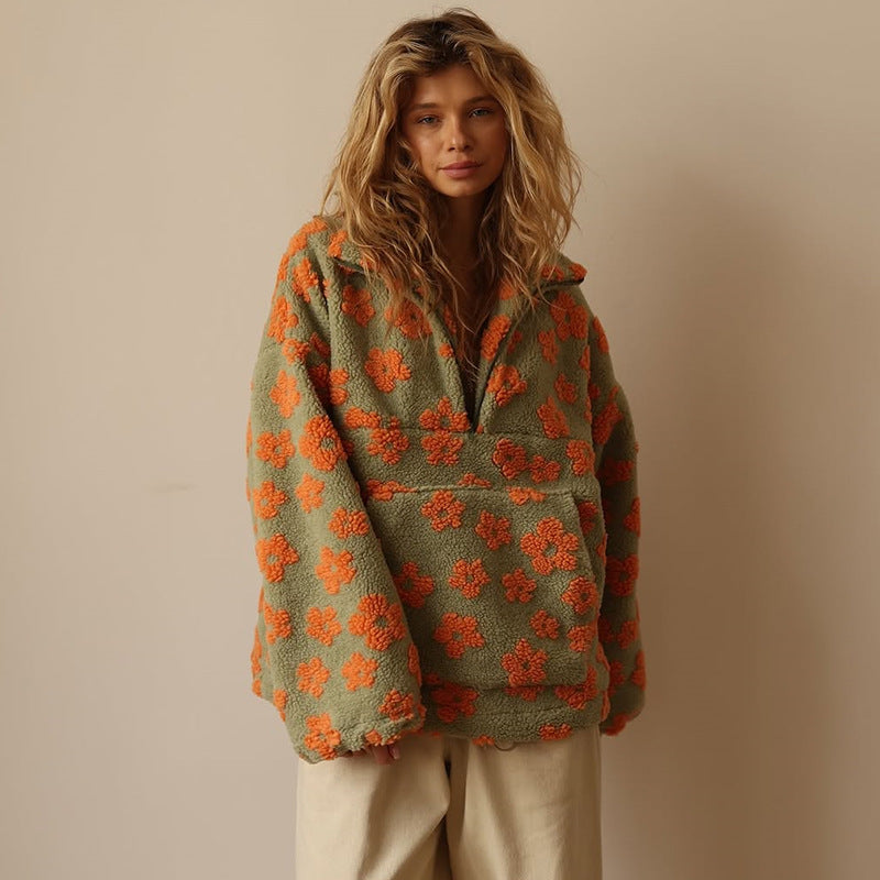 Emma™ | Pull en polaire Bloom
