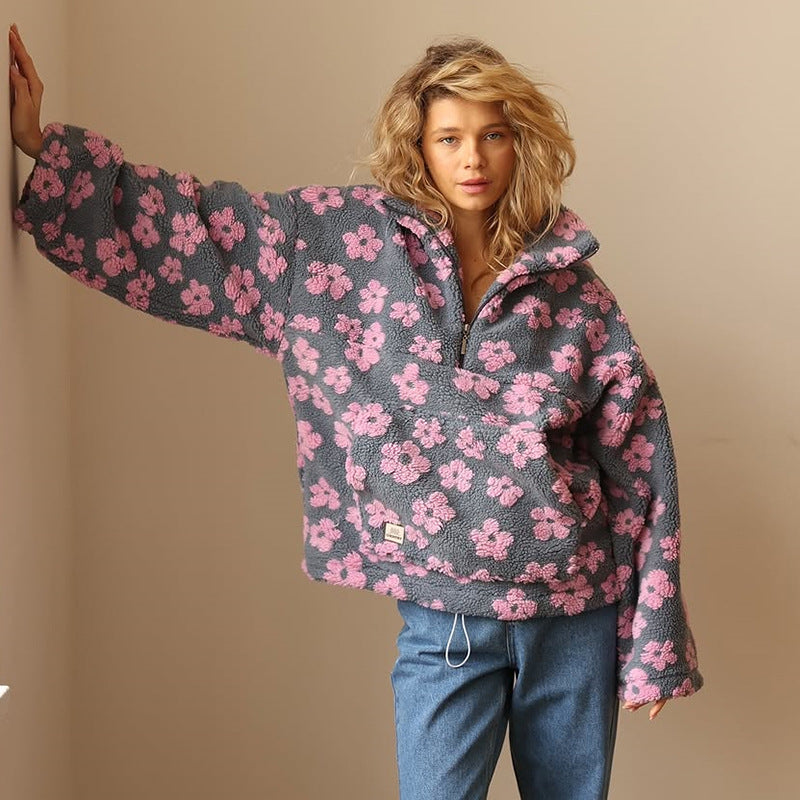 Emma™ | Pull en polaire Bloom