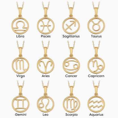 Collier Astrologique en Or 18k