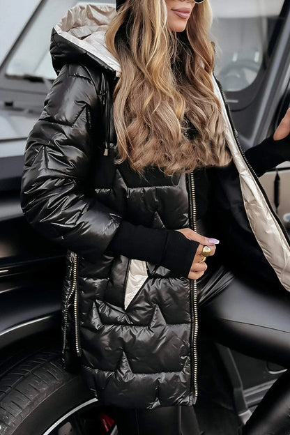 Nolwen™ | Manteau élégant avec capuche et doublure