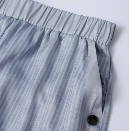 Romé | Pantalon estival rayé
