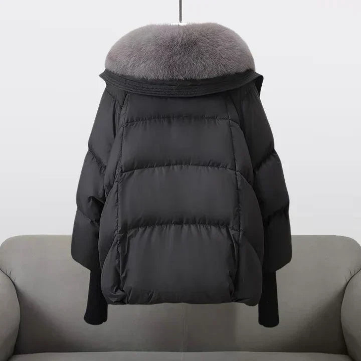 Aurélie™ | Manteau d’Hiver Luxe avec Col Chaud