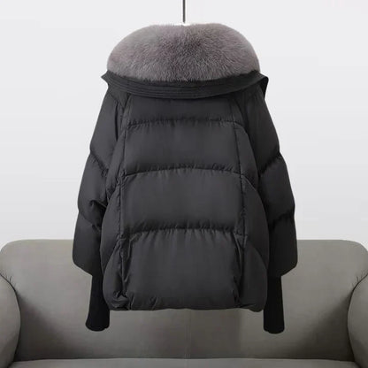 Aurélie™ | Manteau d’Hiver Luxe avec Col Chaud