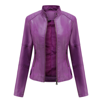 Milena™ | Veste en Cuir Élégante