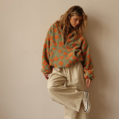 Emma™ | Pull en polaire Bloom