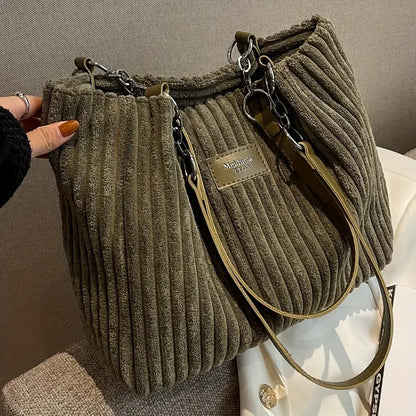 Emma™ | Sac Tote Côtelé
