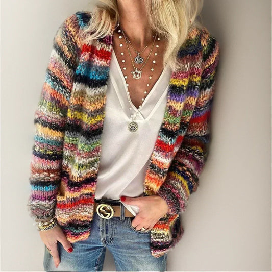Juliette™ | Cardigan Coloré et Chaleureux